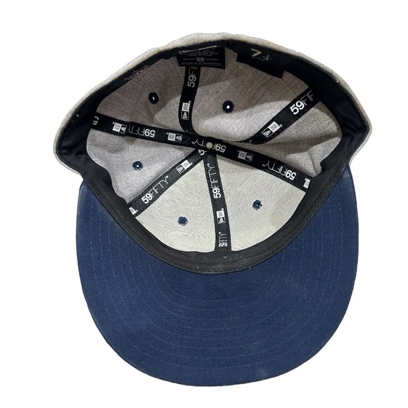 New Era Los Angeles Rams Fitted Hat 7 1/4 59fifty NFL Football LA - Picture 5 of 7